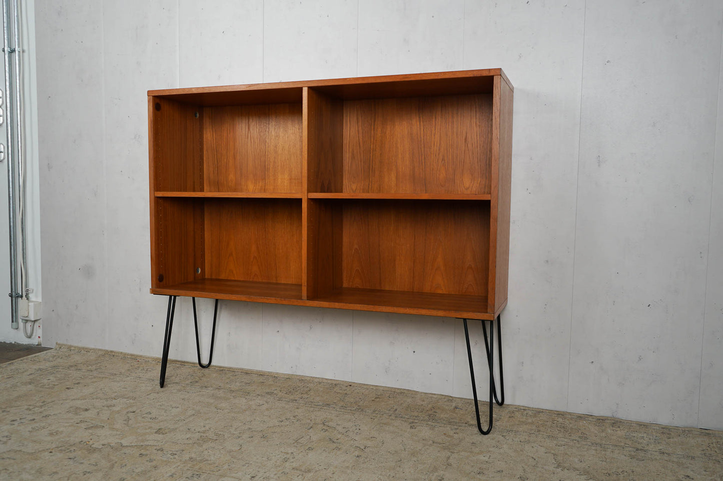 Teak Regal Bücherregal Vintage 60er Mid Century Retro Dänisch