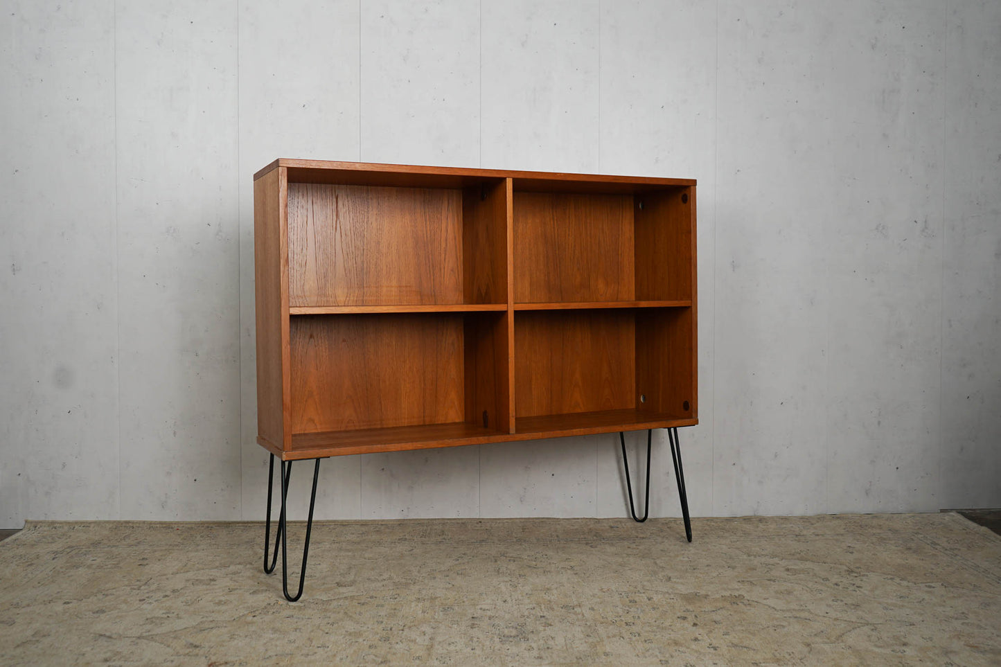 Teak Regal Bücherregal Vintage 60er Mid Century Retro Dänisch