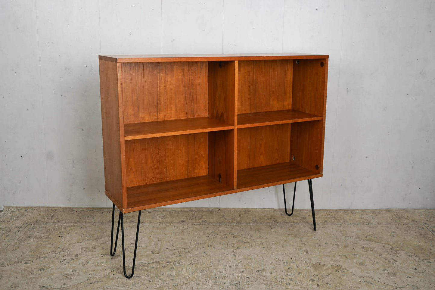 Teak Regal Bücherregal Vintage 60er Mid Century Retro Dänisch