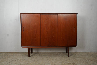 Teak Highboard Sideboard Dänisch Vintage 60er Mid Century