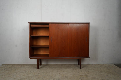 Teak Highboard Sideboard Dänisch Vintage 60er Mid Century