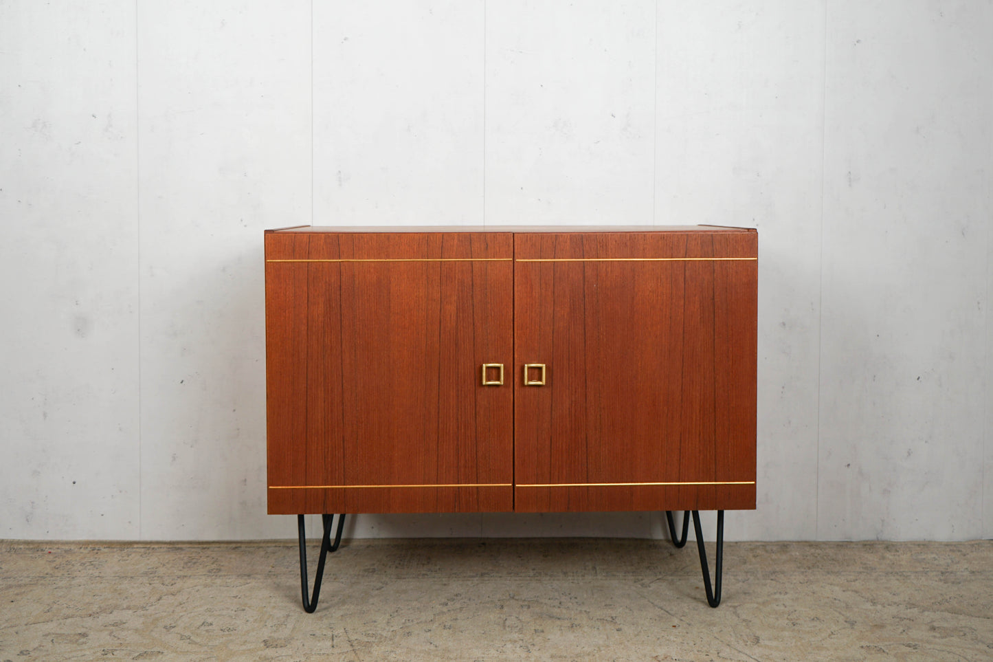 Teak Sideboard Kommode Anrichte Dänisch Vintage 60er Mid Century