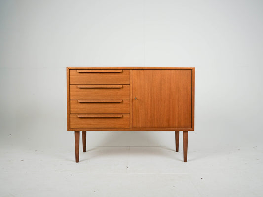 Teak Sideboard Regal Anrichte Vinyl Vintage Mid Century