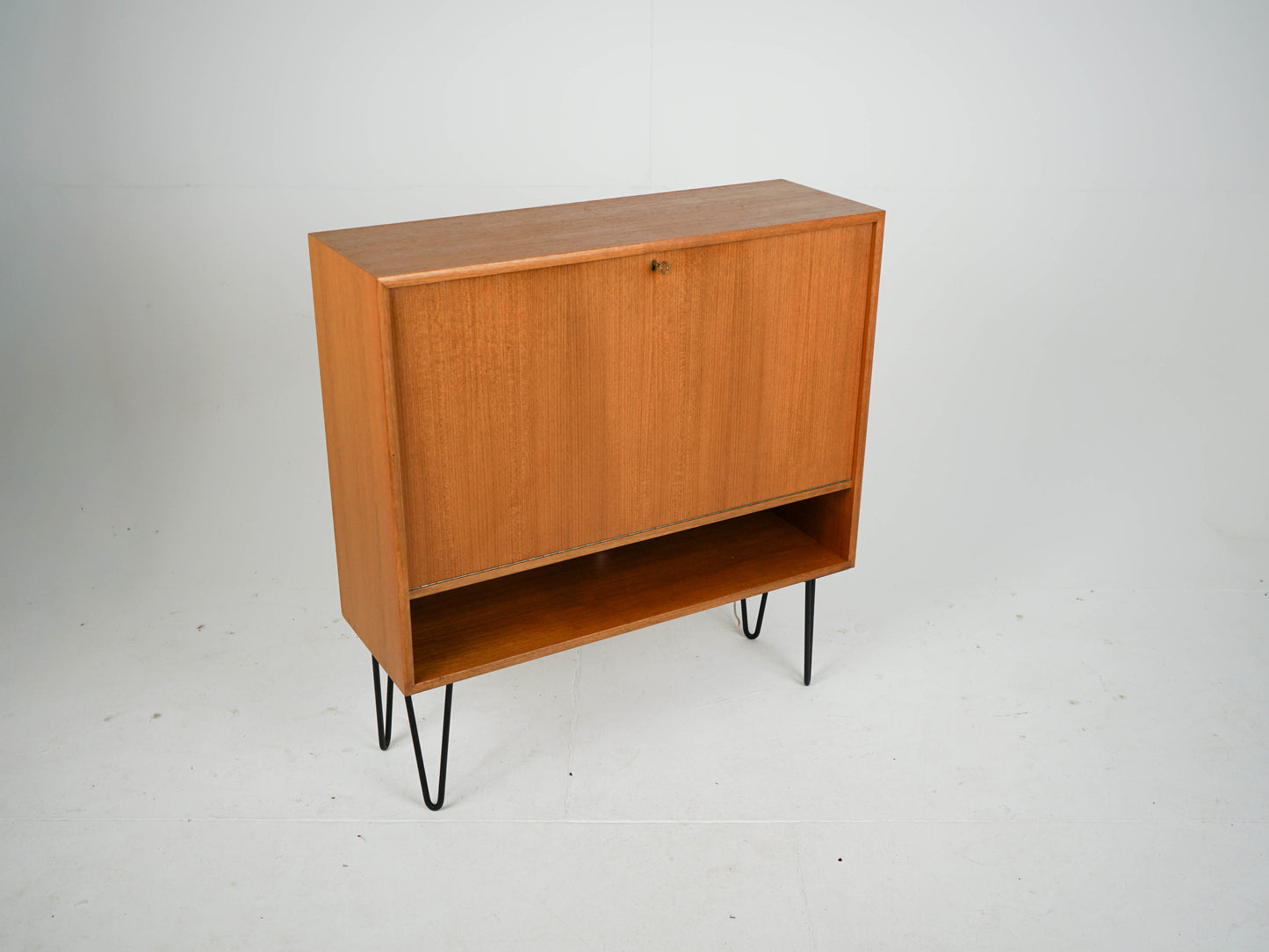 Teak Sideboard Barschrank Schrank Vintage Mid Century