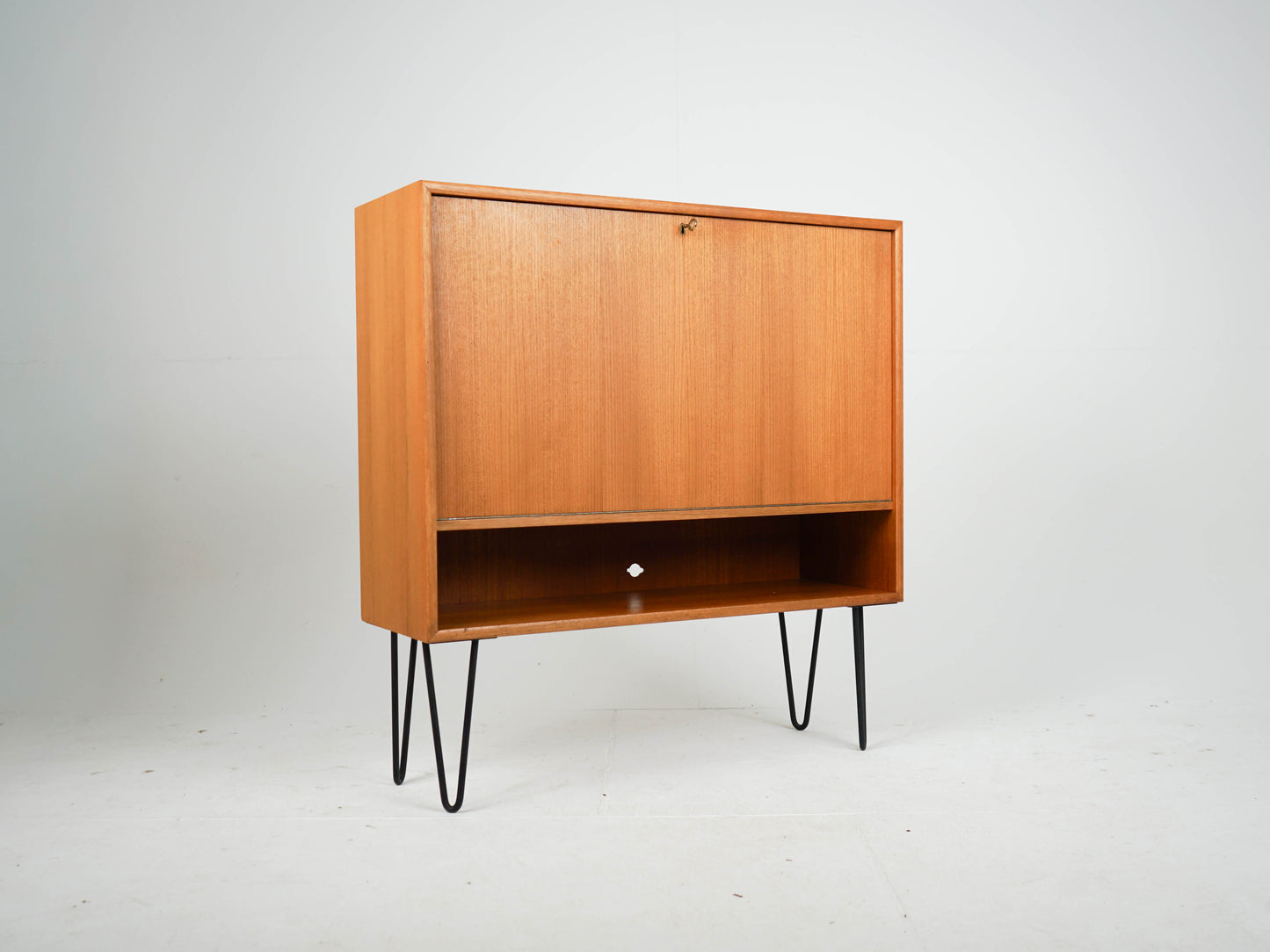 Teak Sideboard Barschrank Schrank Vintage Mid Century