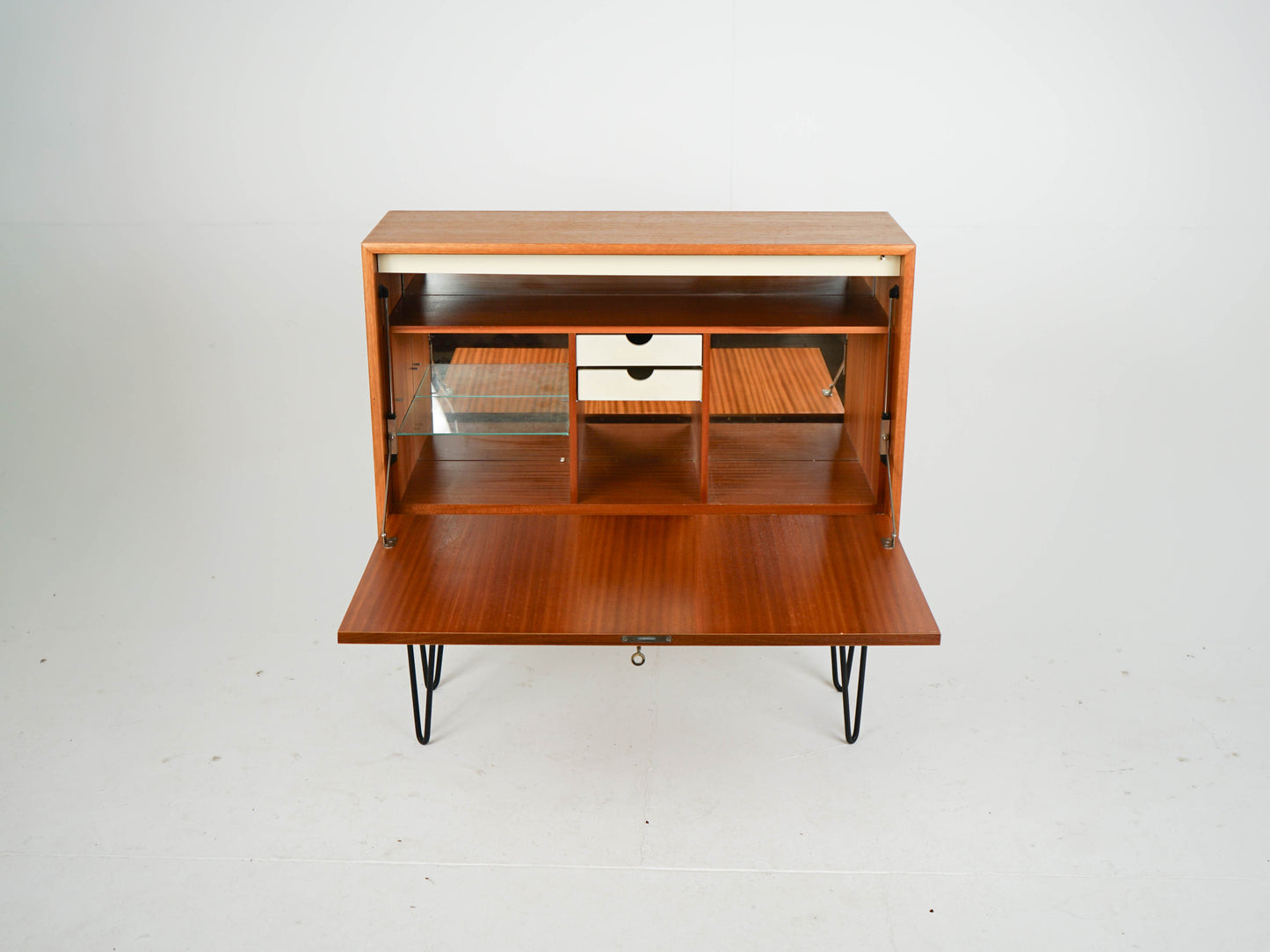 Teak Sideboard Barschrank Schrank Vintage Mid Century