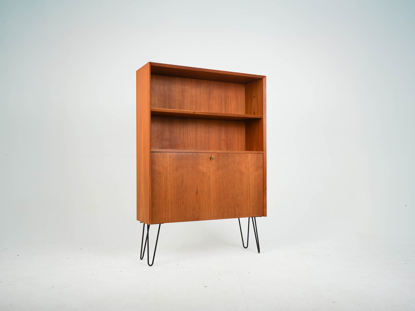 Teak Regal Anrichte Vinyl Vintage Mid Century