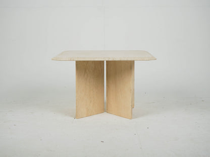 Travertin Tisch Couchtisch Beistelltisch Vintage Mid Century