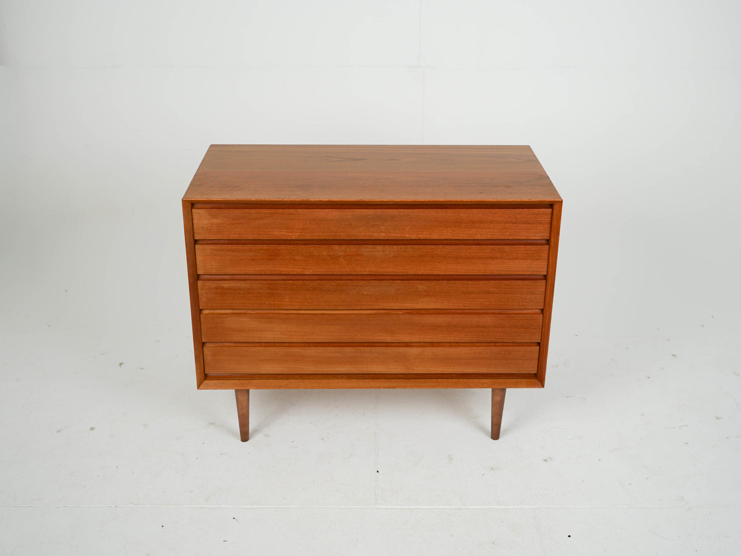 Teak Kommode Sideboard Anrichte Vinyl Vintage Mid Century