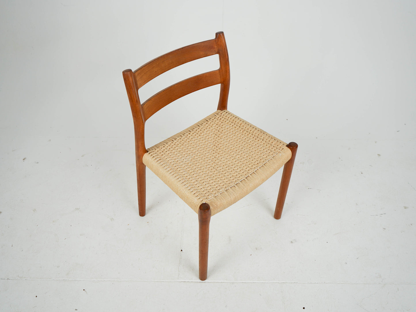 SET 4 Teak Stühle von Niels Otto Møller, Modell 84 Mid Century