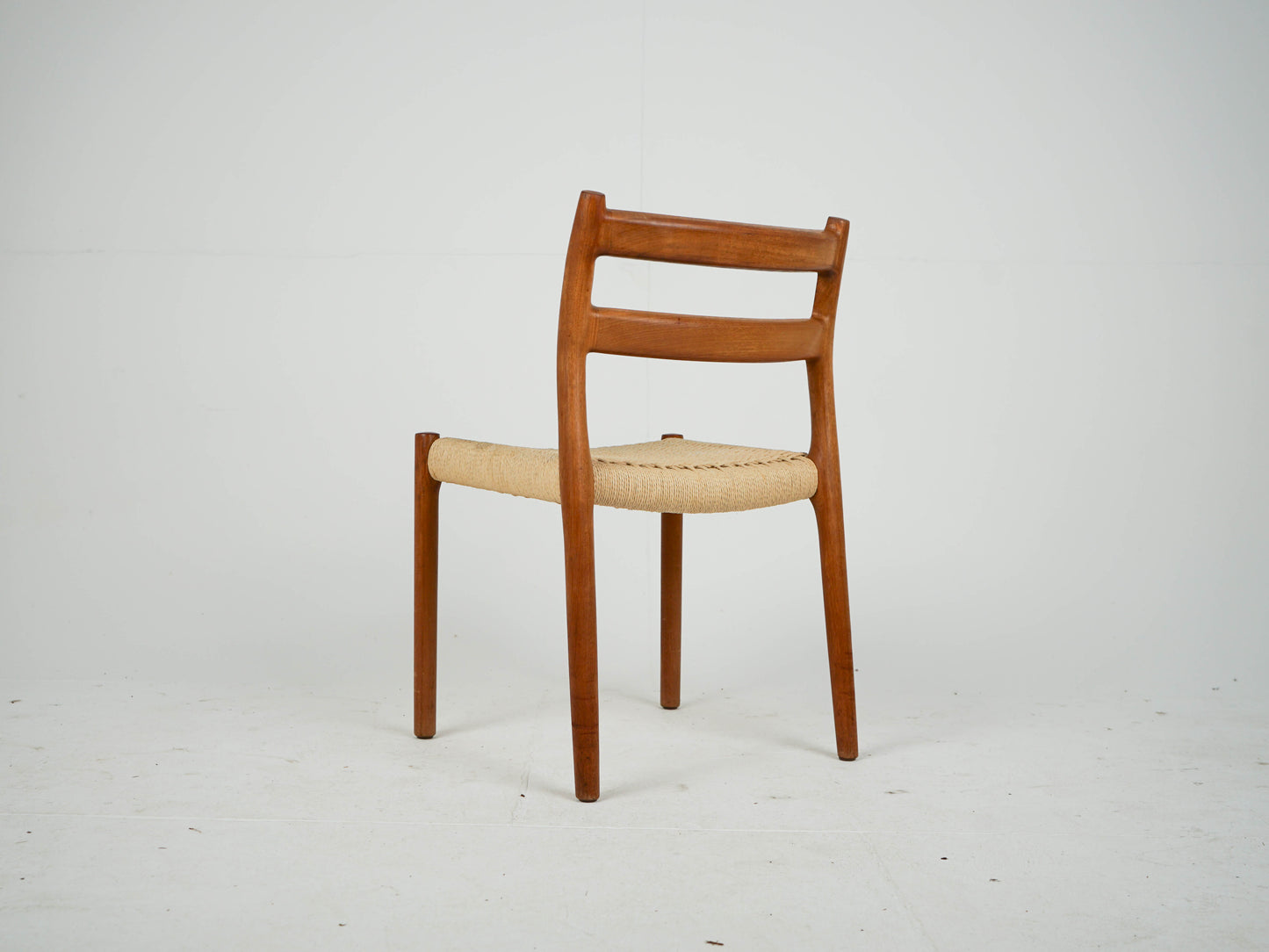 SET 4 Teak Stühle von Niels Otto Møller, Modell 84 Mid Century
