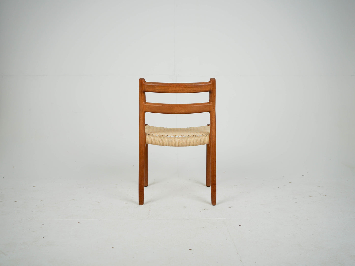 SET 4 Teak Stühle von Niels Otto Møller, Modell 84 Mid Century