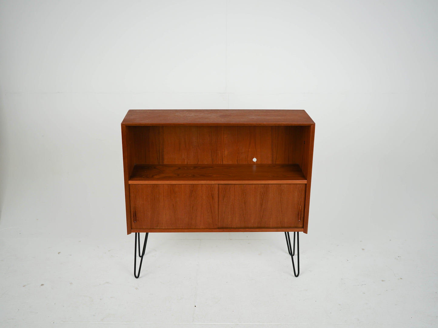 Teak Regal Anrichte Vinyl Vintage Mid Century