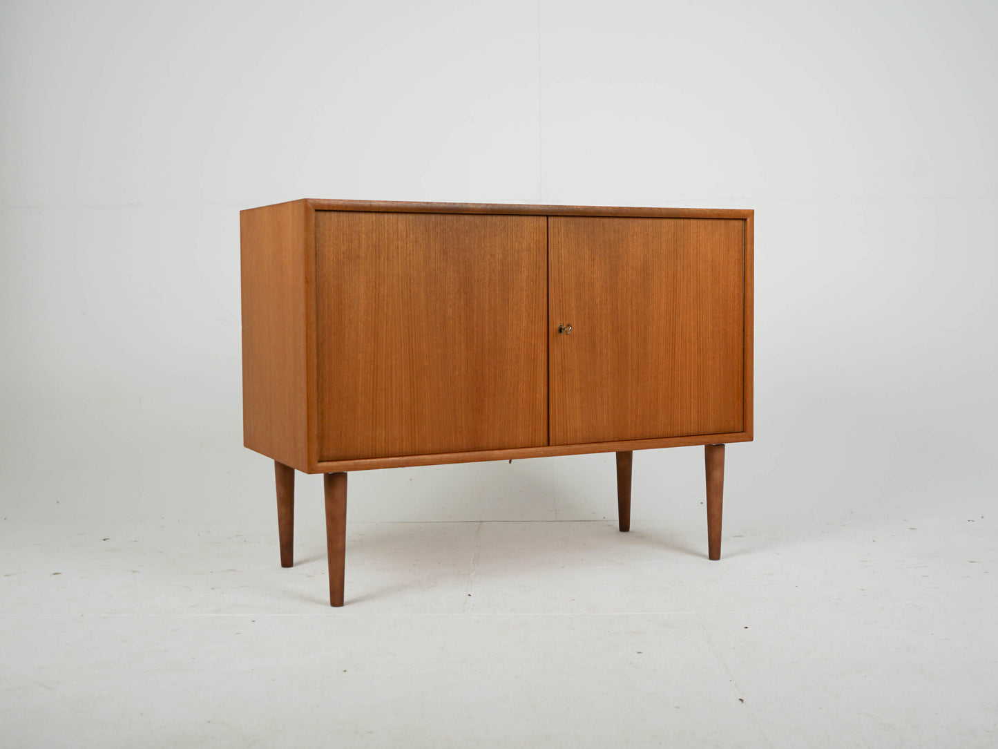 Teak Sideboard Regal Anrichte Vinyl Vintage Mid Century